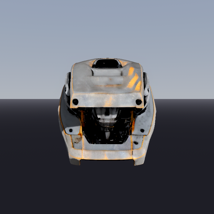 a01 thorax re-painted grey-dominant gunmetal + rust-orange accents from a codex grey-dominant driver